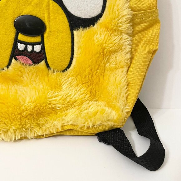 Adventure Time Jake Fuzzy Backpack Stains - Picture 4 of 16